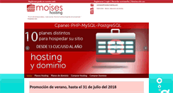 Desktop Screenshot of moises-hosting.com