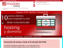 Tablet Screenshot of moises-hosting.com